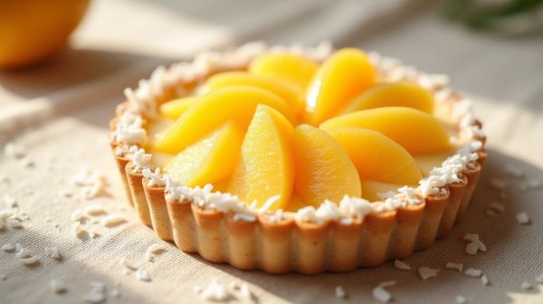 La tarte coco vegan : un dessert sain et surprenant